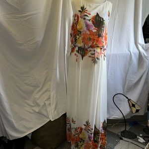 Bisou Bisou Michele Bohbot Dress 4 Tropical Maxi